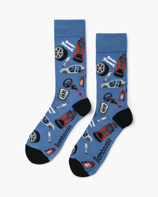 MENS MECHANIC BAMBOO SOCK