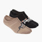 MENS NATIVE ANIMALS 2PK BAMBOO INVISIBLE SOCKS