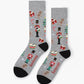 MENS NUTCRACKER BAMBOO SOCK