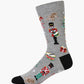 MENS NUTCRACKER BAMBOO SOCK