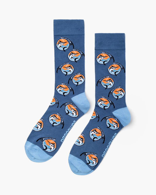 MENS REEL FISHING BAMBOO SOCK