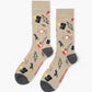 MENS ROCK BAND BAMBOO SOCK