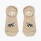 MENS SAFARI 2PK BAMBOO INVISIBLE SOCKS