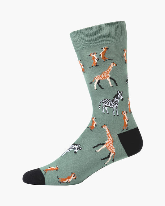 MENS SAFARI BAMBOO SOCK