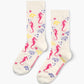 WOMENS SEAHORSE BAMBOO SOCK - NATURAL