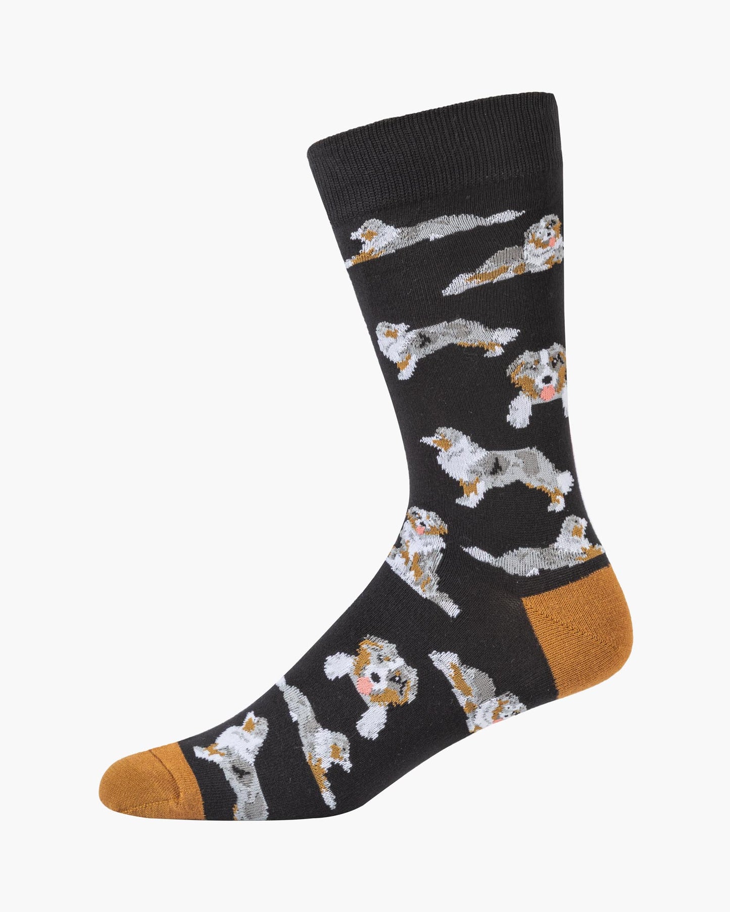MENS AUSTRALIAN SHEPHERD BAMBOO SOCK