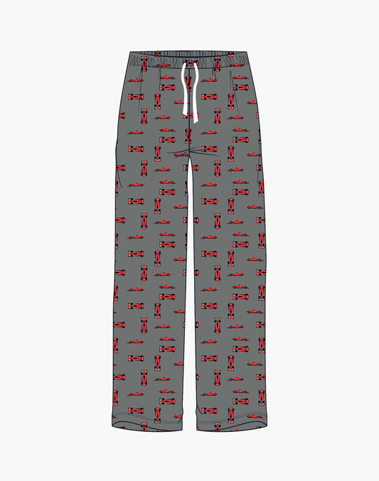 MENS F1 RACE CAR BAMBOO JERSEY SLEEP PANT