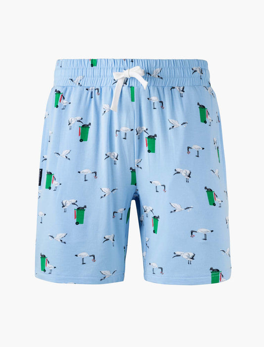 MENS BIN CHICKEN BAMBOO JERSEY SLEEP SHORT