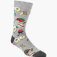 MENS SUMMER CAMP BAMBOO SOCK