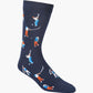 MENS TEE IT HIGH BAMBOO SOCK