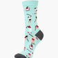 WOMENS TEE IT HIGH BAMBOO SOCK