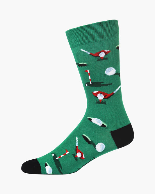 MENS THE GREEN BAMBOO SOCK