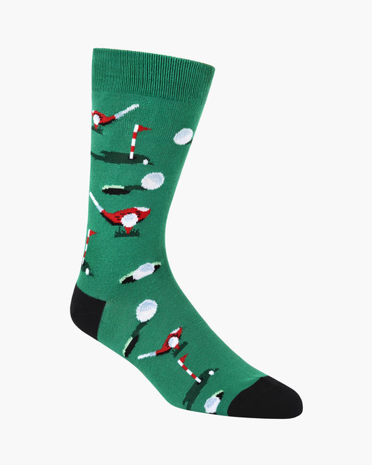 MENS THE GREEN BAMBOO SOCK