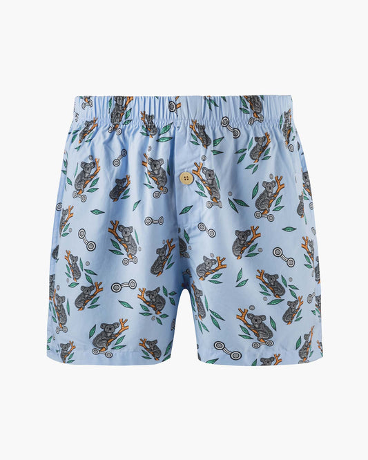 MENS NATIVE KOALA BAMBOO BOXER SHORT