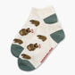 WOMENS WALLY WOMBAT BAMBOO PED SOCK