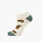 WOMENS WALLY WOMBAT BAMBOO PED SOCK