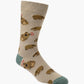 MENS WALLY WOMBAT BAMBOO SOCK