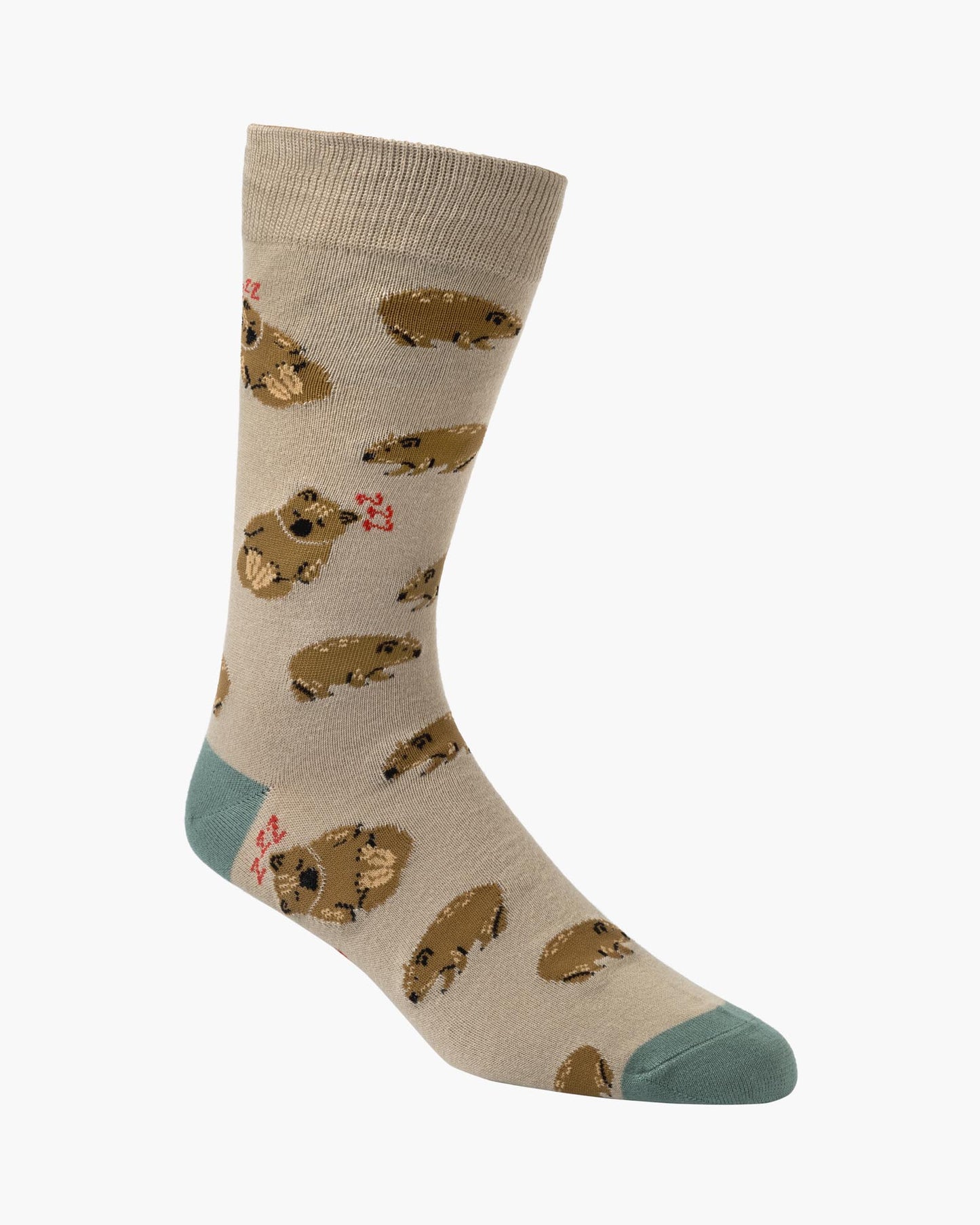 MENS WALLY WOMBAT BAMBOO SOCK