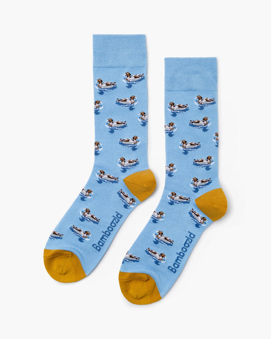 MENS WOOD DUCK BAMBOO SOCK