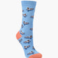 WOMENS WOOD DUCK BAMBOO SOCK
