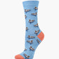 WOMENS WOOD DUCK BAMBOO SOCK