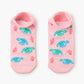 WOMENS DEEP SEA TURTLE BAMBOO CUSHIONED ANKLE