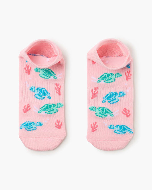 WOMENS DEEP SEA TURTLE BAMBOO CUSHIONED ANKLE