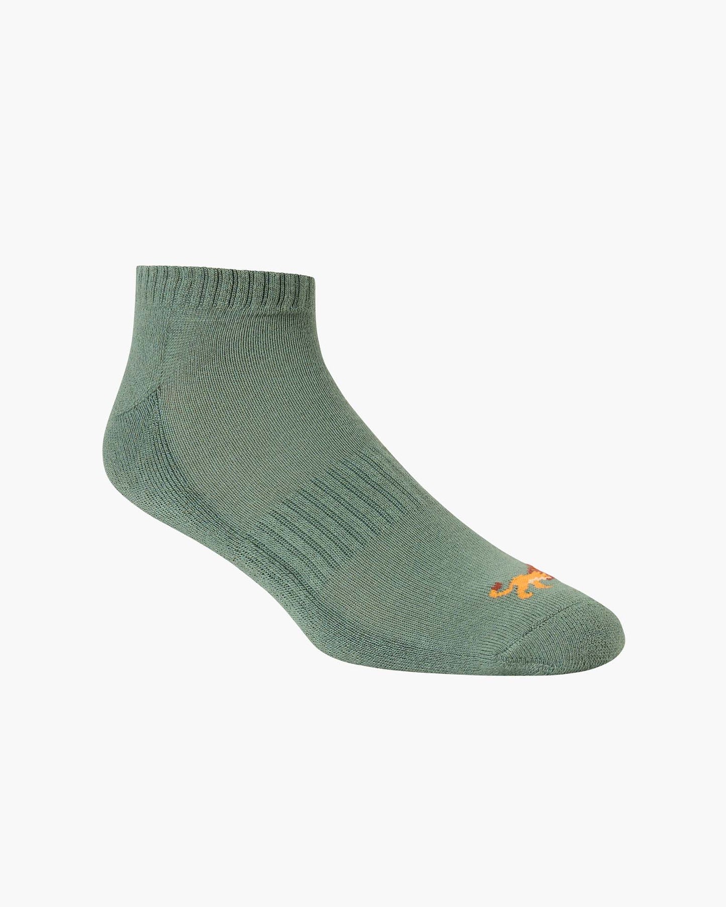MENS LION BAMBOO CUSHIONED ANKLE