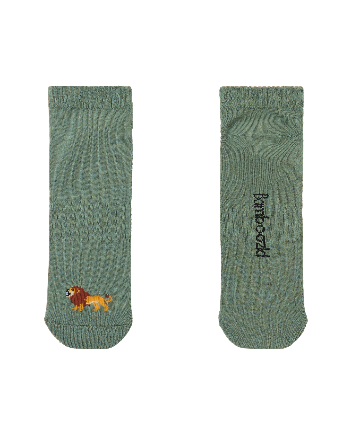 MENS LION BAMBOO CUSHIONED ANKLE