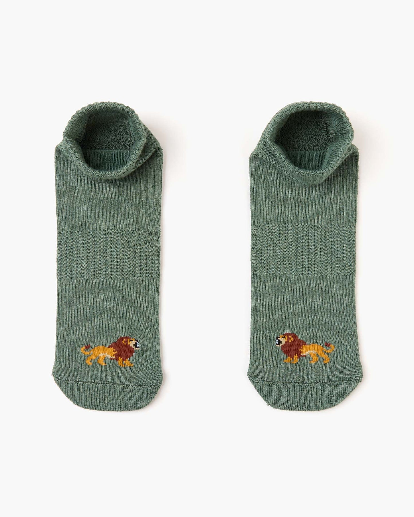 MENS LION BAMBOO CUSHIONED ANKLE