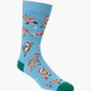 MENS AUSSIE CHRISSY ANIMALS BAMBOO SOCK