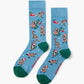 MENS AUSSIE CHRISSY ANIMALS BAMBOO SOCK