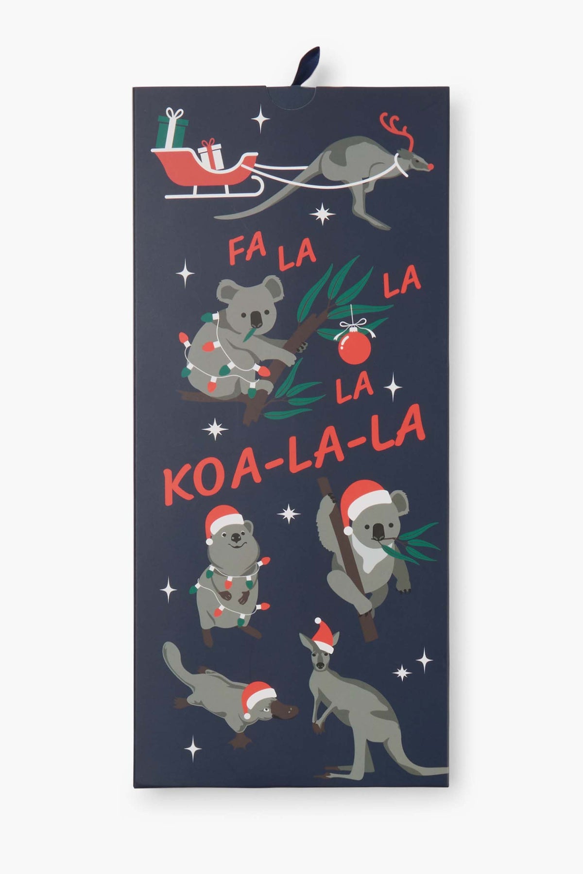 MENS AUSSIE ANIMALS CHRISSY BAMBOO SOCK CARD