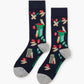 MENS BACKYARD HERO BAMBOO SOCK CARD