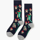 MENS BACKYARD HERO BAMBOO SOCK