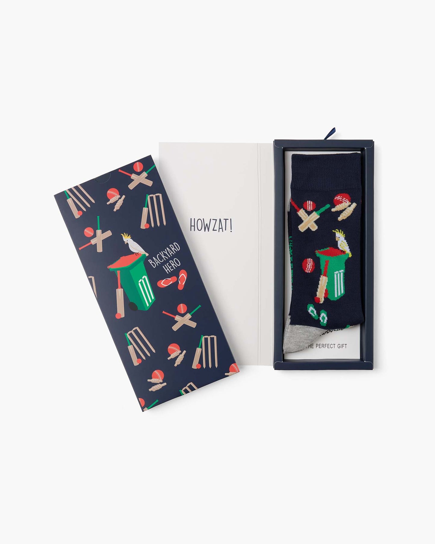 MENS BACKYARD HERO BAMBOO SOCK CARD