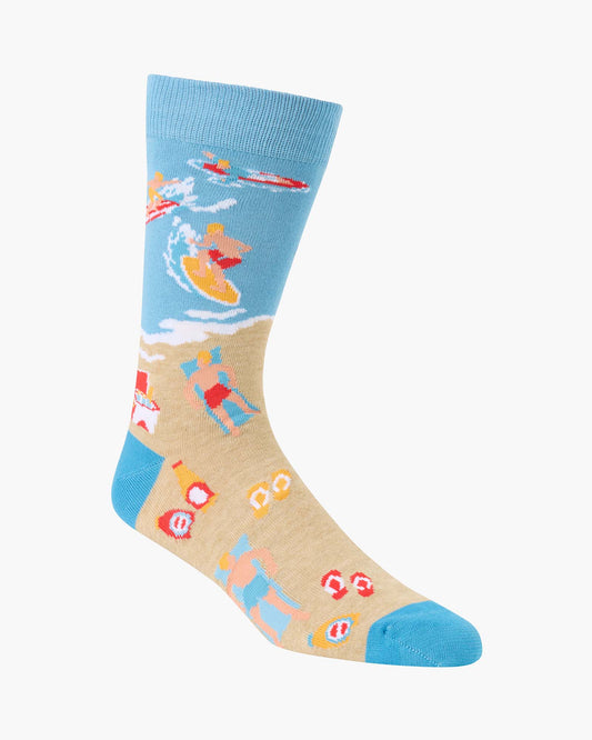 MENS BEACH BREWSKI BAMBOO SOCK