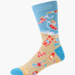 MENS BEACH BREWSKI BAMBOO SOCK