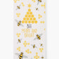 WOMENS BEE MERRY AND BRIGHT BAMBOO SOCK CARD