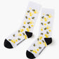 WOMENS BEE MERRY AND BRIGHT BAMBOO SOCK CARD
