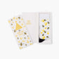 WOMENS BEE MERRY AND BRIGHT BAMBOO SOCK CARD