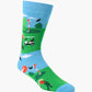 MENS BORN TO BOGEY BAMBOO SOCK