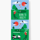 MENS BORN TO BOGEY BAMBOO SOCK CARD