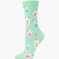 WOMENS BUBBLE TEA BAMBOO SOCK