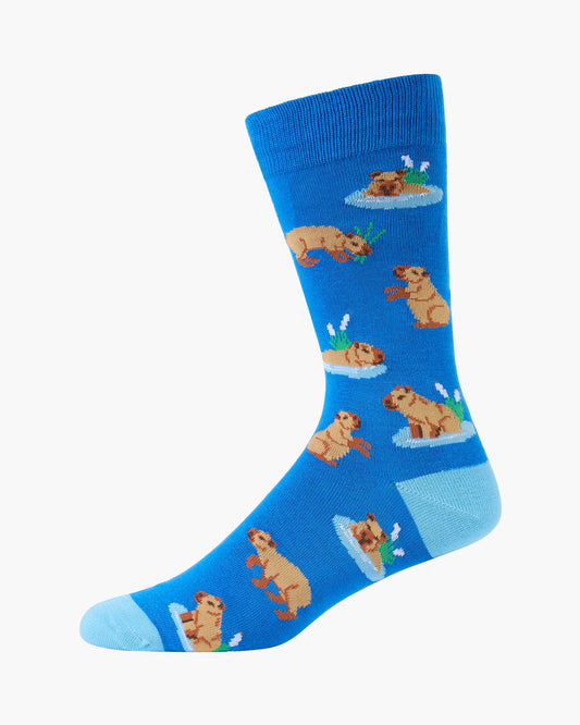 MENS CAPYBARA BAMBOO SOCK