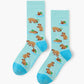 WOMENS CAPYBARA BAMBOO SOCK