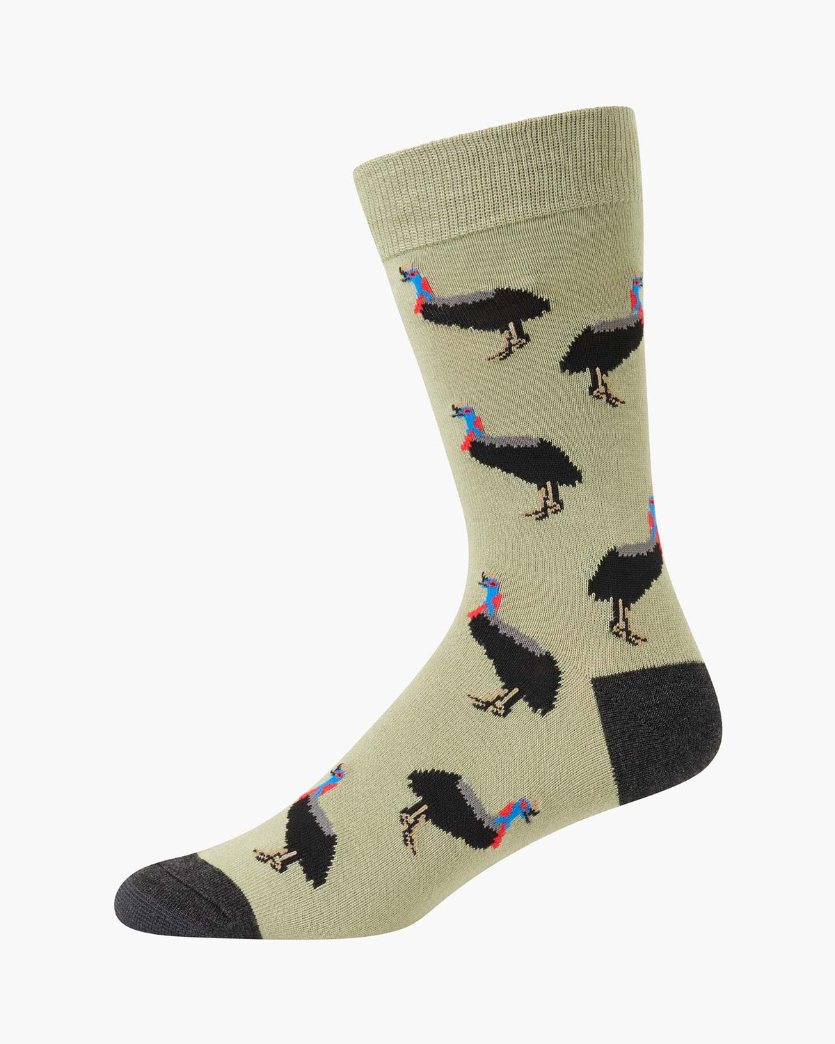 MENS CASSOWARY BAMBOO SOCK