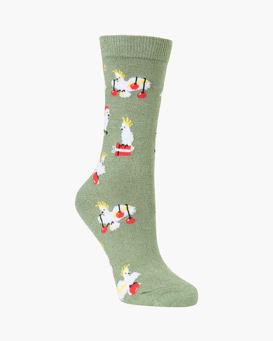 WOMENS CHRISSY COCKATOO BAMBOO SOCK