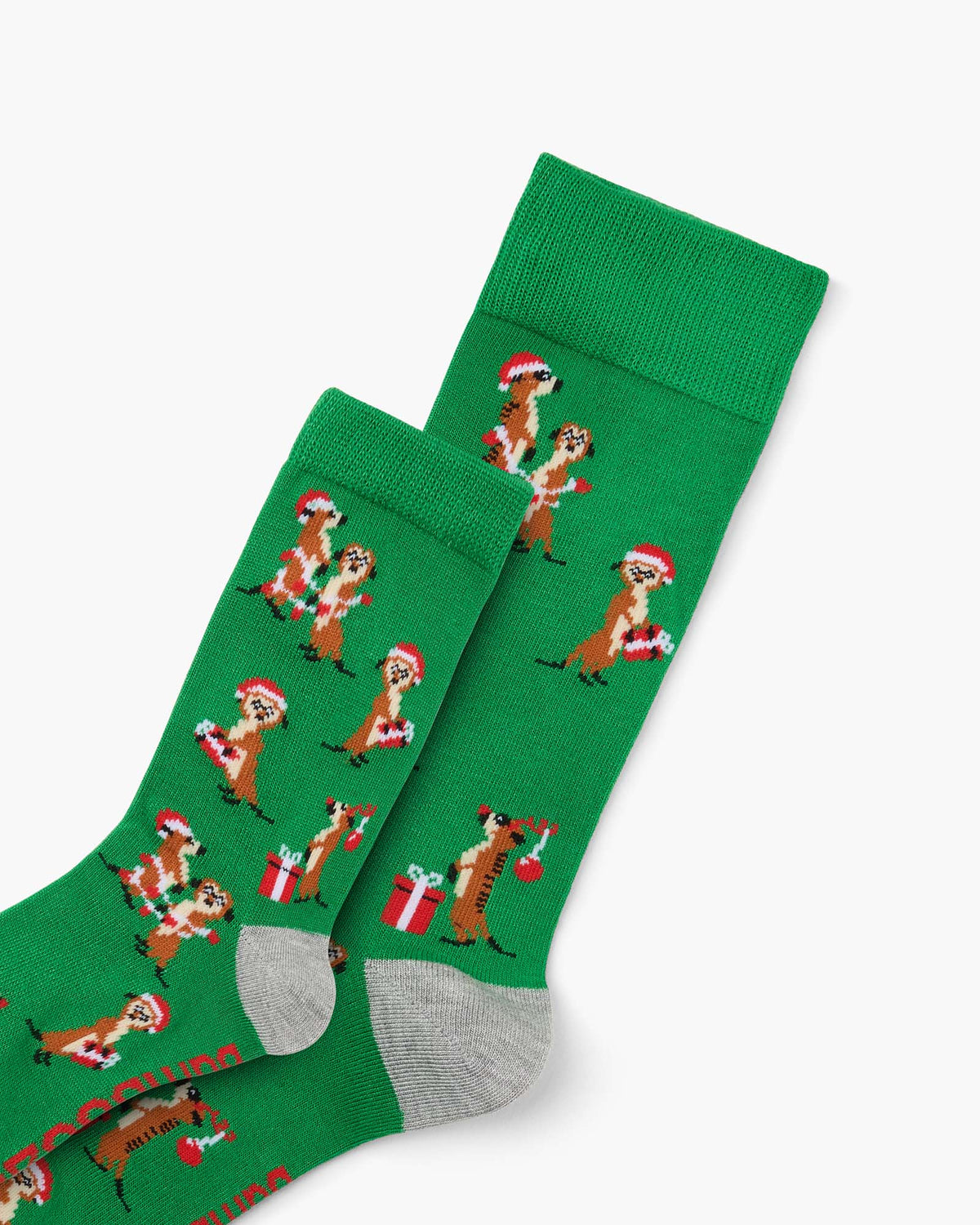 2PK DUO MENS & KIDS CHRISSY MEERKATS BAMBOO SOCKS