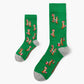 2PK DUO MENS & KIDS CHRISSY MEERKATS BAMBOO SOCKS